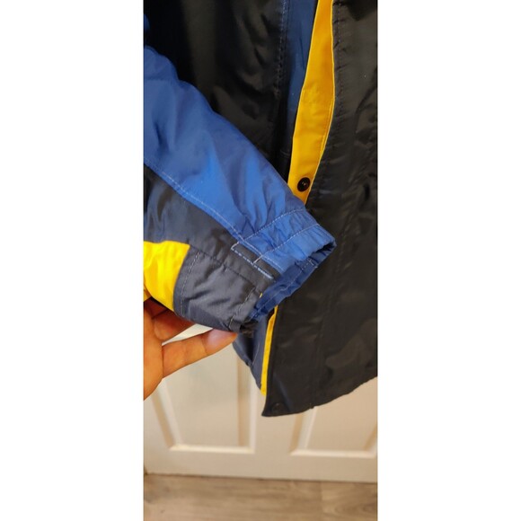 Vintage 90s Columbia Mens Large Pull Out Hooded Puffer Jacket - Picture 5 of 15